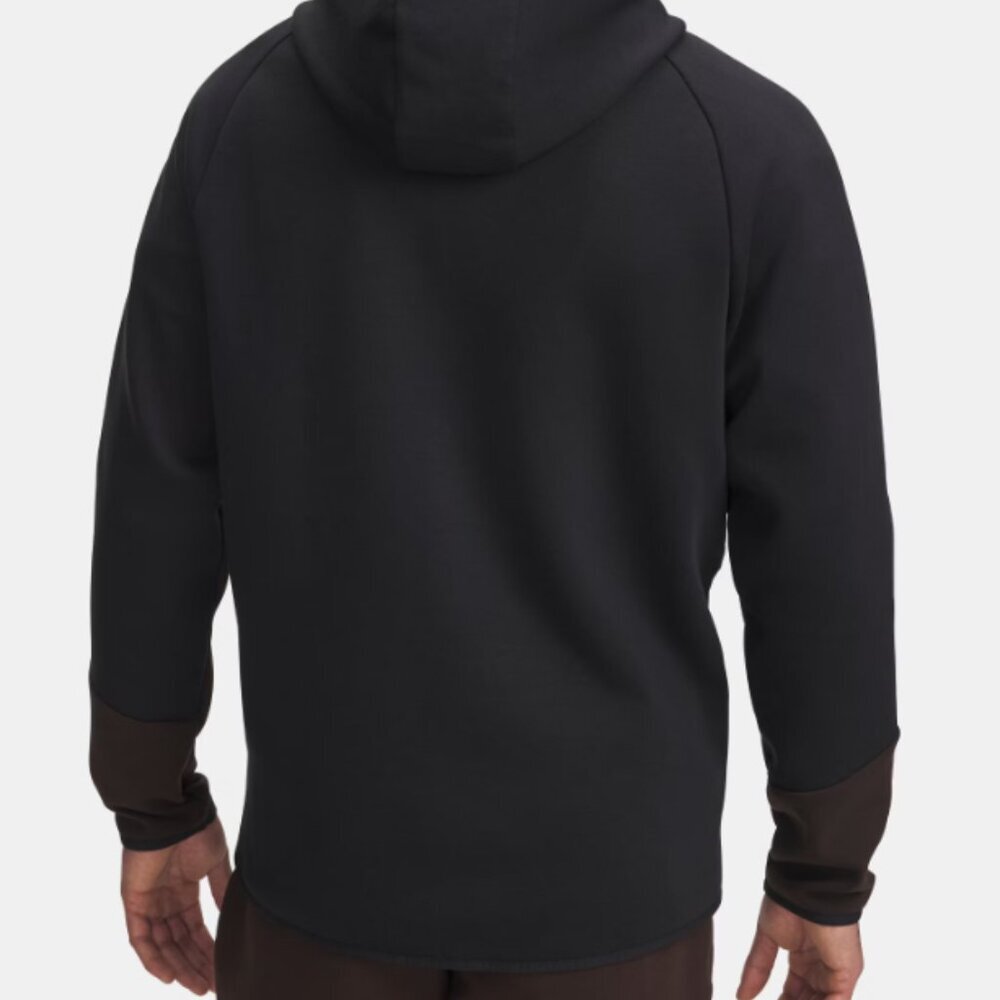 Under Armour Men's Unstoppable Fleece Full-Zip Hoodie 1379806-004 AVY - Picture 2 of 5